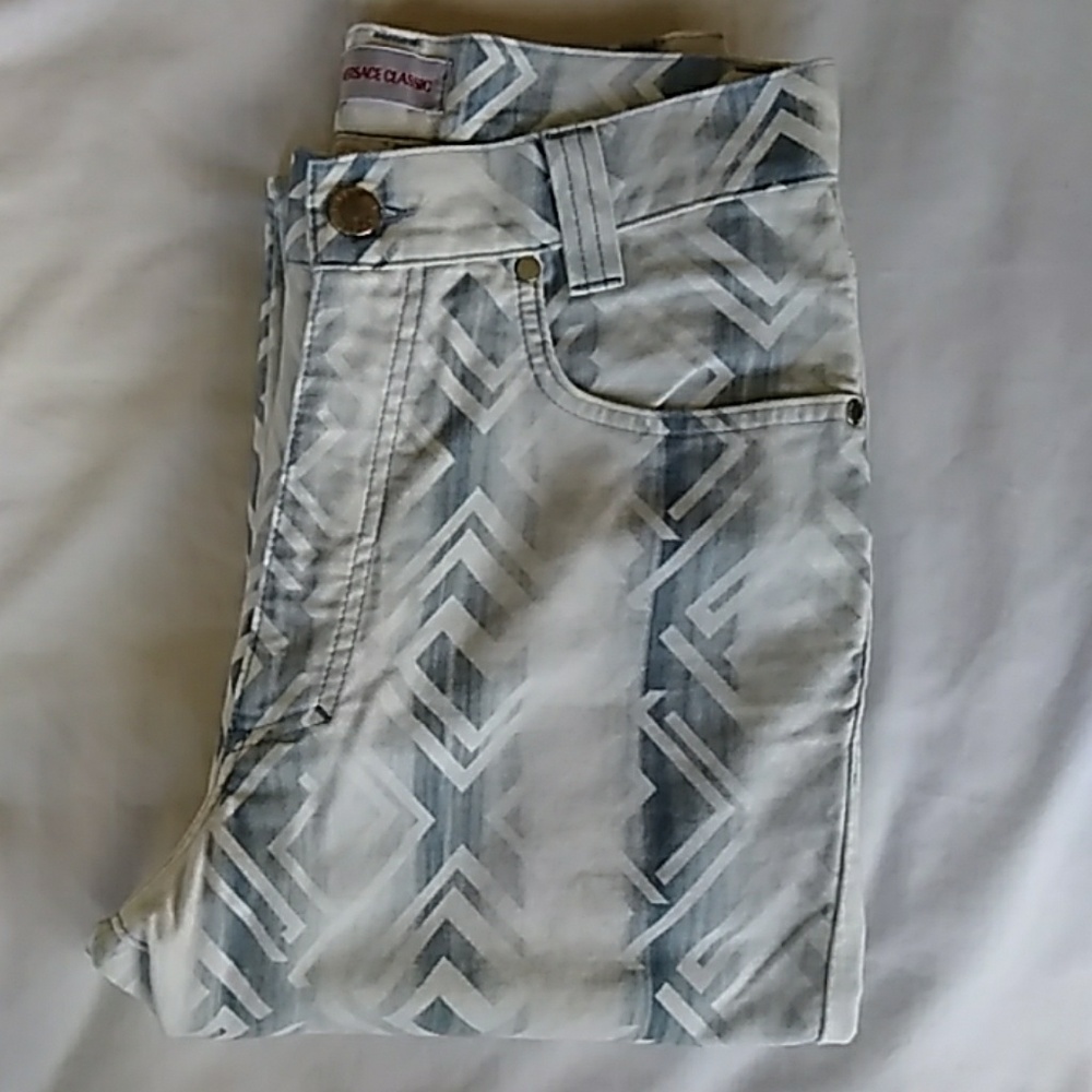 Versace High Waist Skinny Jeans